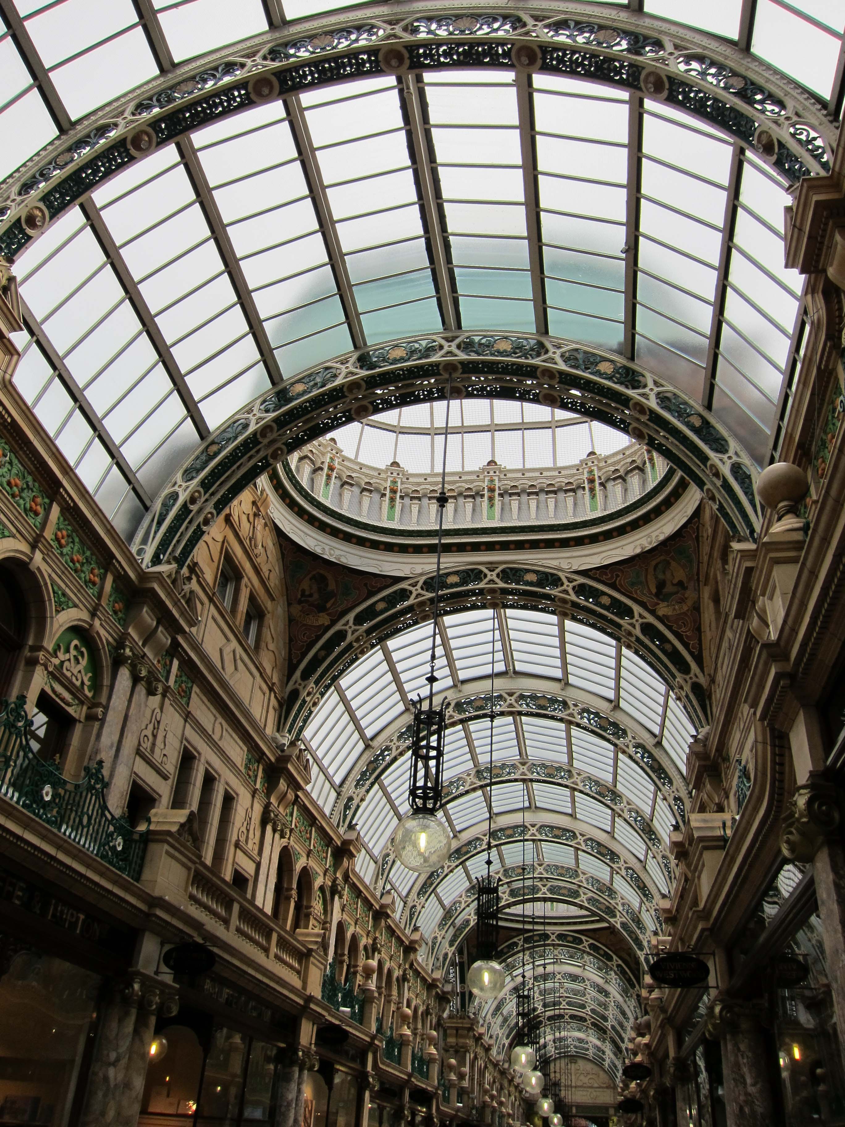 Victorian Arcade in Leeds